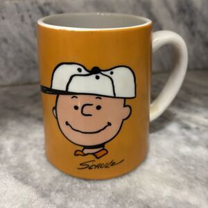 Vintage 1971 Schmid Peanuts Charlie Brown Baseball Musical Mug Take Me Out  Rare